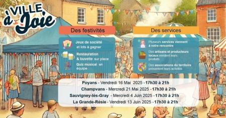 Affiche Ville à joie