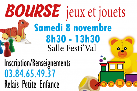 affiche bourse jouets
