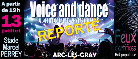 info evenement reporté