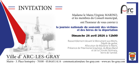 invitation cérémonie