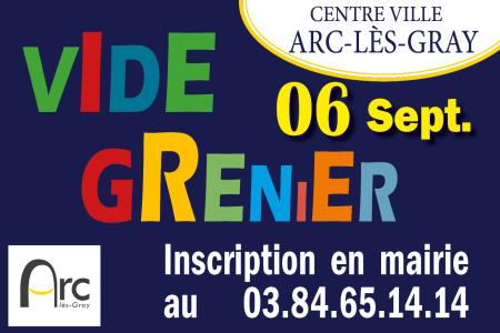 affiche vide grenier