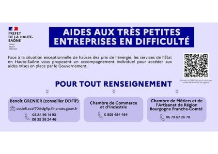 Infos soutien aux TPE